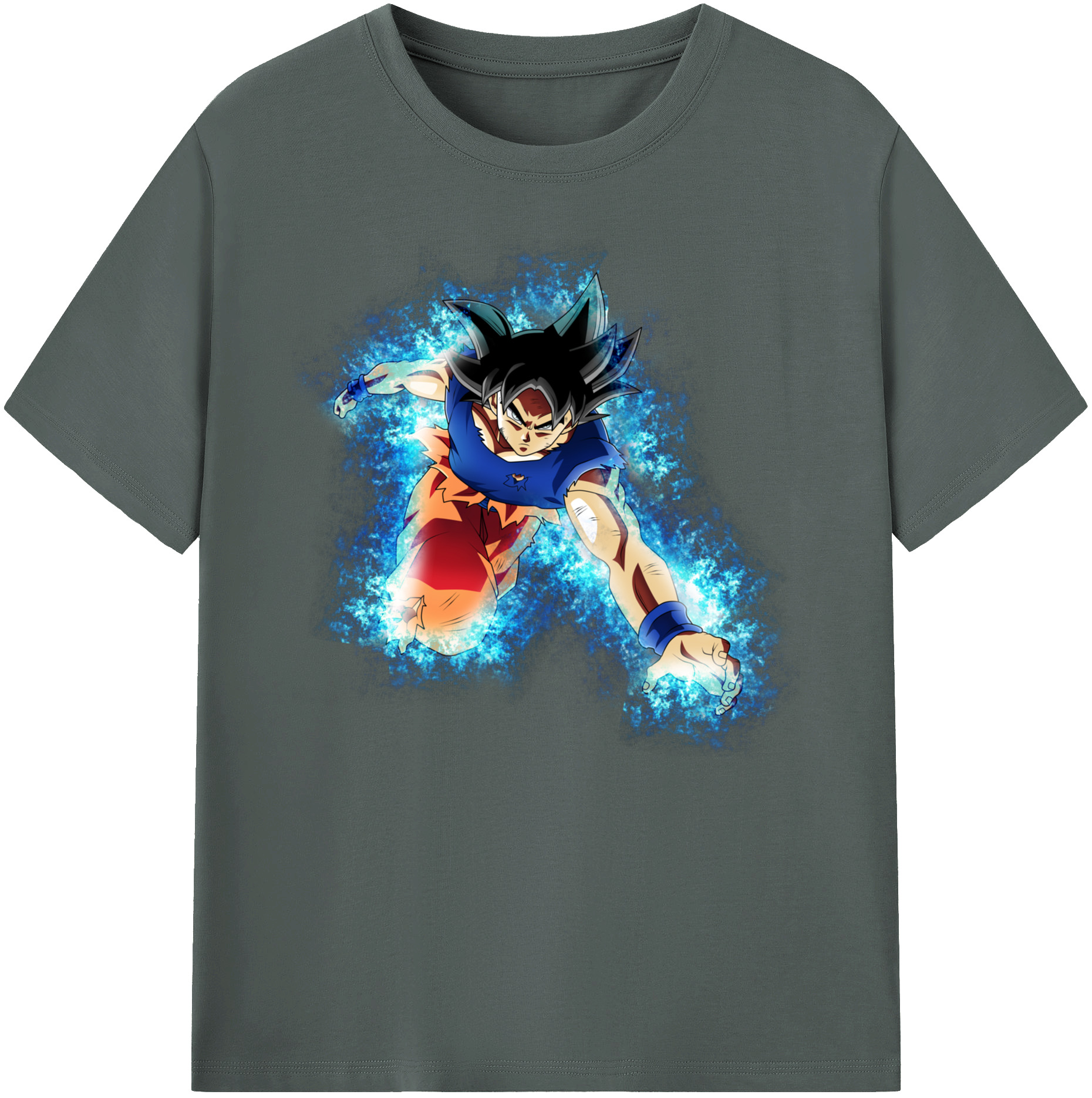 （画像用） ドラゴンボール 孫悟空（そん ごくう）Son Goku カカロット DRAGON BALL Kakarotto 綿100％ メンズ半袖Tシャツ｜肌触りやわらか＆通気性